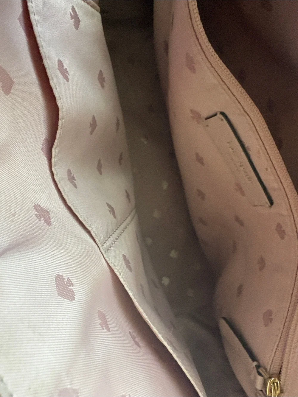 kate spade Pale Pink Dome Satchel with Crossbody Strap